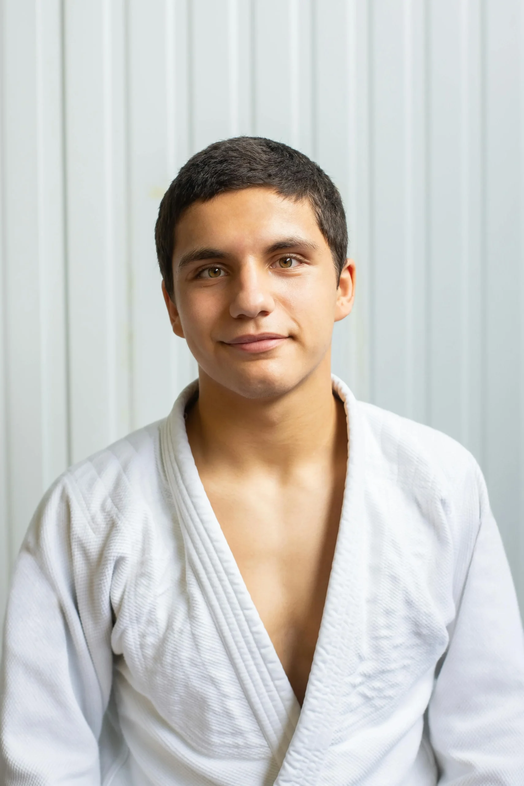 Jeune homme judoka