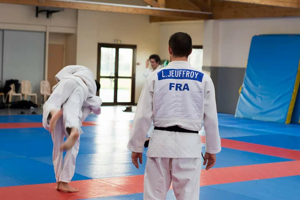Laurent JEUFFROY, professeur de judo